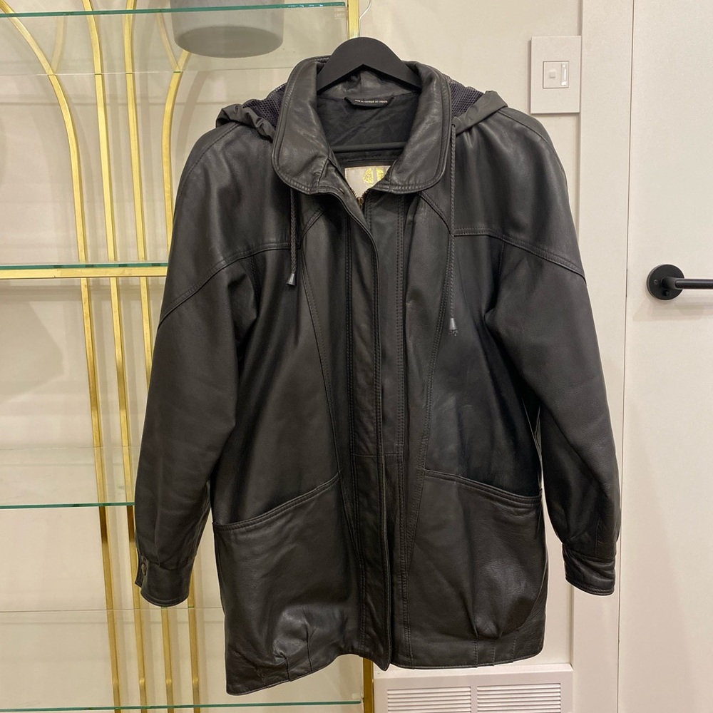 Vintage FT Fur Town Leather jacket